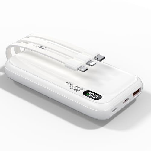 Amazon | モバイルバッテリー 大容量 20000mAh 5台同時充電 小型 22.5w