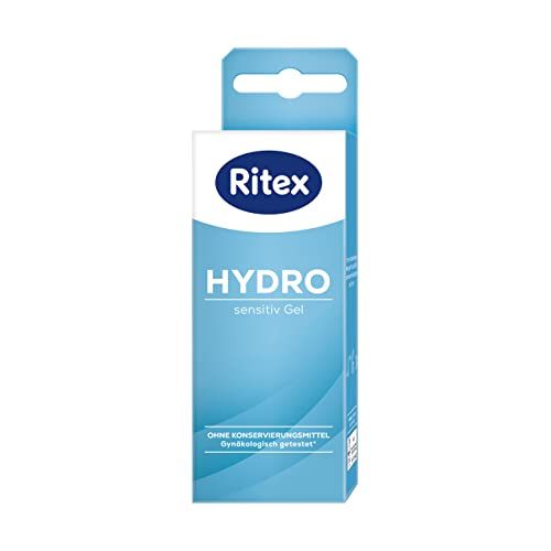Ritex HYDRO, Sensitiv Gleitgel, wasserbasiert, 50 ml, Made in Germany