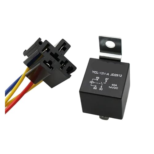 Relais 12V 24V 4 broches 5 broches 40A universel auto moto