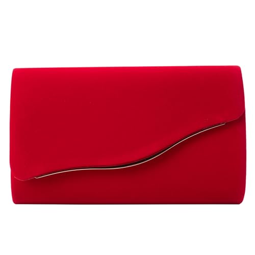 Image of Clutch Purses for Women Evening Bag Faux Suede Formal Party Wedding Cocktail Prom