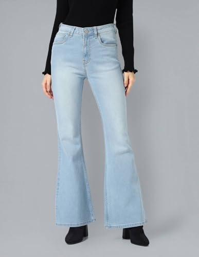 Image of KOTTY Womens Denim Jeans | Easy Fit Comfort | Stylish