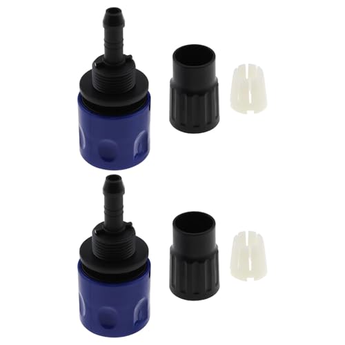 The Lord of the Tools Lot de 2 connecteurs femelles pour tuyau d'arrosage - Raccord rapide - Kit de remplacement pour tuyaux extensibles - Adaptateur de tuyau d'arrosage...