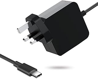 45W USB C Laptop Charger Compatible with Asus Chromebook,Lenovo ThinkPad,Lenovo Chromebook,Asus ZenBook,Acer Chromebook,Dell XPS,Samsung Chromebook,Huawei, HP and Other Laptops Type C Power Adapter