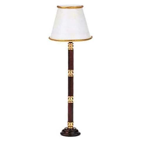 Zeeda 1/12 Miniature LED Light Floor Lamp Battery Powered Switch Wireless Operated Cover