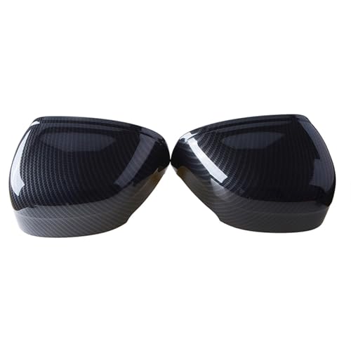 ~[nEWO For Volvo XC60 2018 2019 2 For Pcs Car Rearview Mirror Cover Side Wing Cap Decor Housing Styling Accessories obN~[Jo[