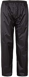 GEEK LIGHTING Rain Pant for Men Waterproof Heavy Hooded Rainwear B-Black-Pants L