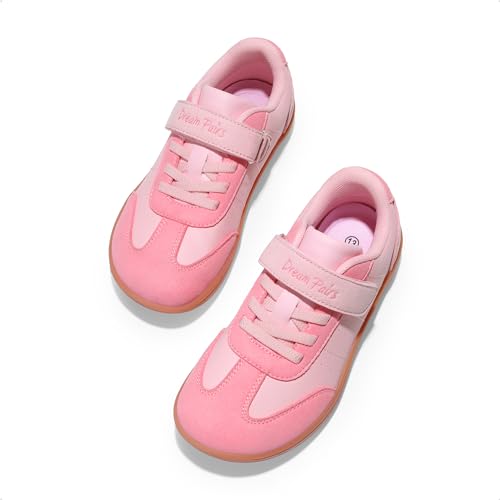 Dream Pairs Boys Girls Shoes Kids Barefoot Wide Toe Casual Walking Lightweight Running Athletic Sneakers Little Kid Big Kid,Size 13 Little Kid,Pink,Sdrs2416K thumb #4