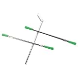 Operitacx Türschienenbürste und Kleine Rillenreinigungsbürste aus Eisen und Kunststoff für Aufzugswartung und Fensterbankreinigung Sanfte Reinigung ohne Kratzer 1 Satz