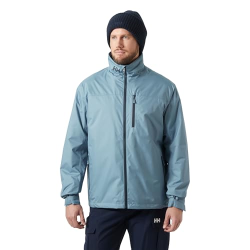 Helly-Hansen Gefütterte Herrenjacke mit Rundhalsausschnitt, 601 Washed Navy, Small