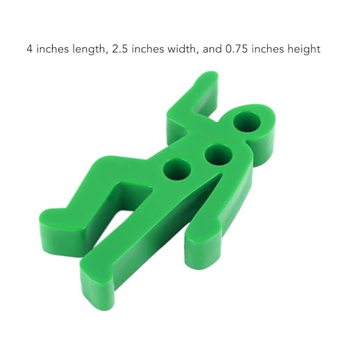 Luqeeg Realistic Crime Scene Pencil Holder, Dead Pen Holder for Desk Novelty Humor Office Desk Accessory (Green) - Image 4