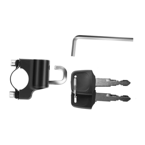 GALPADA Premium Theft Cycling Lock for Helmets Lightweight Road Bike Security Accessory for Easy to Store for Camping and Travel