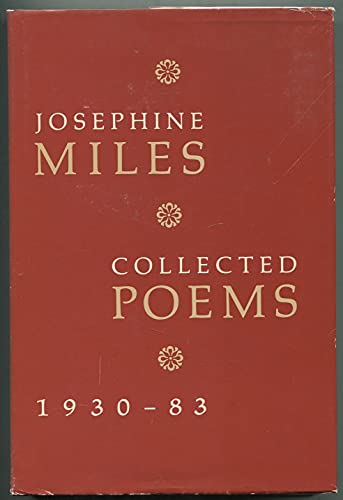 Collected Poems, 1930-83 0252010175 Book Cover
