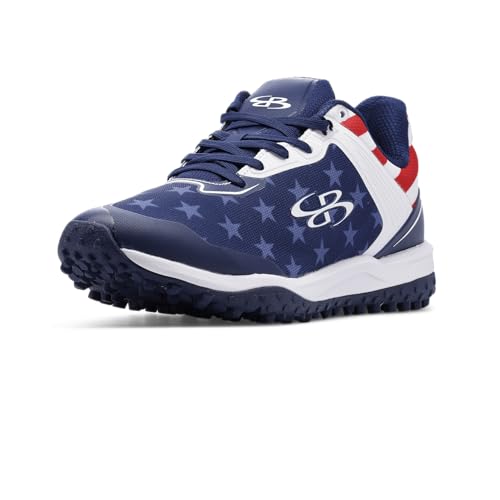 Boombah Viper Men's Turf Shoes - USA One Nation - Multiple Sizes