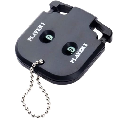 Square Handy Count Shot Sport Clickers Square Digits Score 2 Player Strokes Counter Handheld Scorer