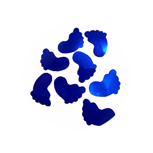 Lança confetes De Papel Metalizado Ou Coloridos (Pezinho Azul)