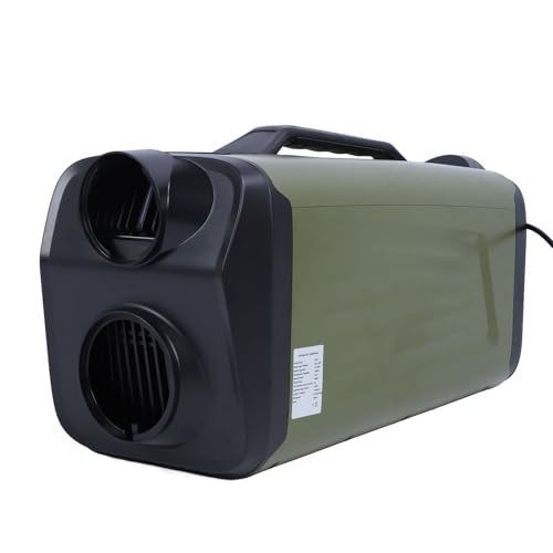 Dpofirs Portable Camping Air Conditioners, Small Tent Air Conditioning Unit for RV Truck Outdoor, 8-12㎡ Room Kitchen, Cooling,Heating, Fan, Dehumidification (UK Plug 220V 400W 5200BTU)