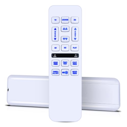 Snrigw Universal Replacement Remote for Mlily/Bedtech/Richmat/Mattress Firm/iDealBed HJH55 600 or 3000 Control Box HJC18 Custom Comfort Adjustable Bed Base