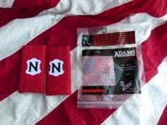 リストバンド ADAMS USA ワインレッド 05