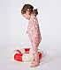Petit Bateau Baby Mädchen A0CTZ Anti-UV-Anzug, Rosa/Weiß, 24 Monate