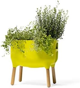 PlastiaUrbalive Low Planter - Light Green
