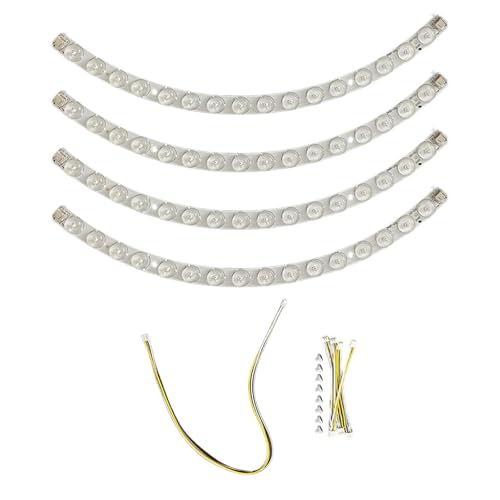 ERRORY Práctica luz LED de bajo ruido para ventilador de techo, textura de iluminación de 3 colores, perfecta para dormitorio, oficina, uso moderno