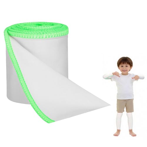 GPVHYJ Wet Wraps Bandages for Eczema 2.36 X 1.97 yd Elastic Arm and Leg Sleeves Tubular Support Bandage for Itch Relief (Green)