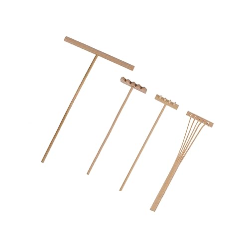 GANAZONO 4 Pçs Decorações De Casa Para Casa Mini Acessórios Para Bonecas Planta De Bambu Pequeno Anc