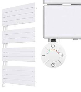 Heatsupply Design Handtuchheizkörper Elektrisch 1.222x600mm