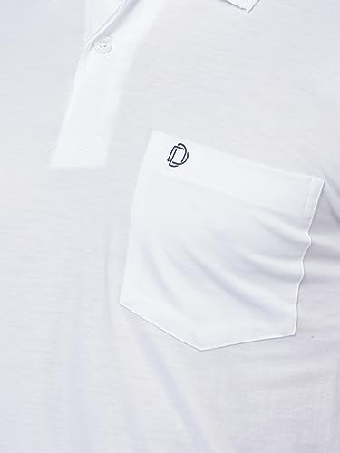 Image of Dollar Mens Cotton Casual Solid Polo Tshirt (Pack of 1)