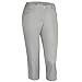 adidas Golf Women's Essentials Lightweight Capri Pant, CH Solid Grey, 8