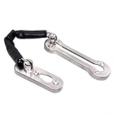 Diseño de seguridad mejorado: la cadena gruesa mejora la estabilidad, manteniendo tus puertas cerradas de forma segura y ofreciendo confianza a los usuarios