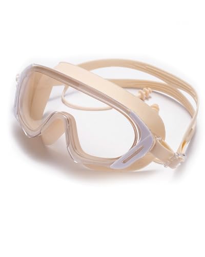 Image of Seasprint Swim Goggles,Wide Angle Anti-fog and UV Leak Proof Goggles,Fashion Swim Glasses for Men Women