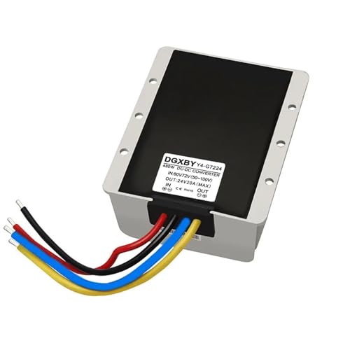 Convertisseur isolé 24V 20A pour équipement de véhicule lourd