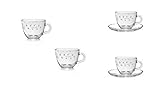 Glastasse, Glas, Tasse, Zubehör, Pad, cc75 ml 2er Pack