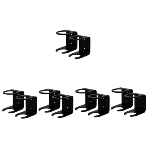 POPETPOP 10 Sets Baseball Holder Display Bat Holder Wall Mount Acrylic Bat Support Rack