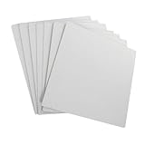 OSALADI 10 Feuilles de Carton Ondulé 30X30Cm Épais 1.5Mm pour Bricolage Expédition et A...