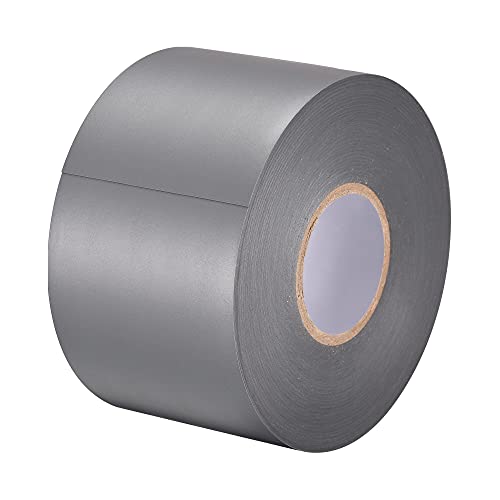 Image of uxcell Insulating Tape 70mm Width 26M Long 0.26mm Thick PVC Electrical Tape Grey