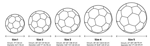 Dakott Ferrari Special Edition No. 5 Soccer Ball Designed To Hold Pressure Durable & Premium Overpowered Soccer Ball Made For Adults & Youths #TOP4