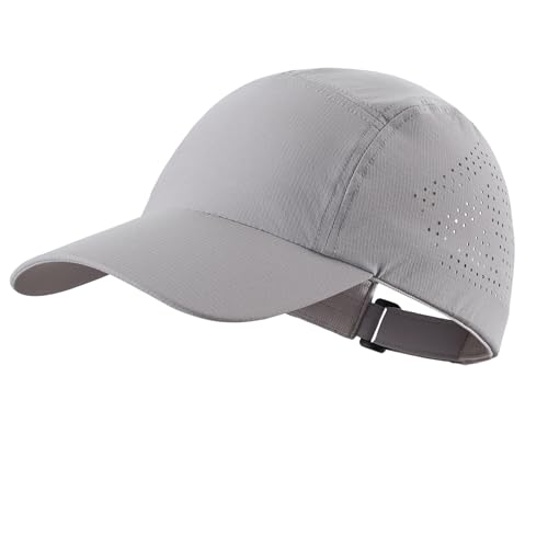Image of Home Prefer Mens Womens UPF50+ Quick Dry Sun Hat Lite UV Protection Hat Baseball Caps Golf Cycling Fishing Sports Running Hat