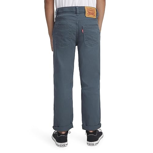 Levi's Boys' 502 Regular Taper Fit Chino Pants, Dark Slate, 8 - image 2