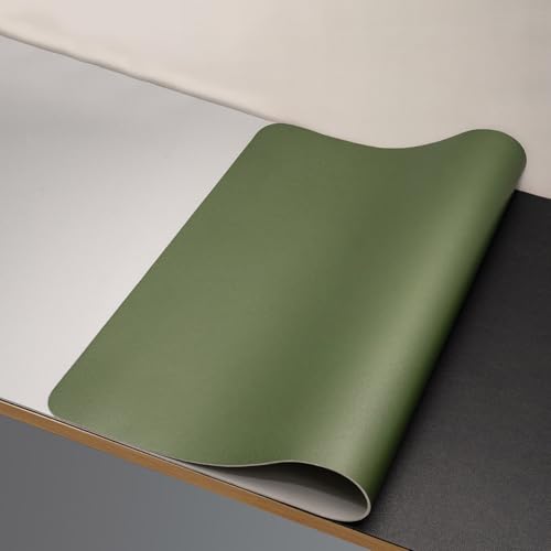 デスクマット PUレザー 防水 無地 プレミアム拡張マウス 900x400mm マウスマット ホーム オフィス 両面使用可能 デスクパッド オフィス 画像20 自宅用 装飾用 耐久性