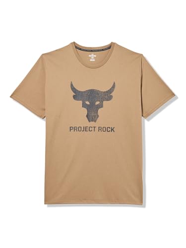 [A_[A[}[] TVc  Y UA PROJECT ROCK GRAPHIC SHORT SLEEVE T-SHIRT 1383191-251 251 XXL