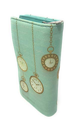 Shag Wear Pocket Watch Rabbit Large Animal Wallet for Women and Teen Girls Mint Green 7" Tall4