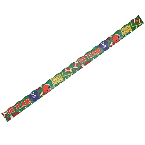 6 Rolls 234 Feet Of Sports Scalloped Bulletin Board Borders Trim For Classroom Decor, Whiteboard, Chalkboard, School Decorations, 6 Assorted Designs For Teacher Supplies (78 Pieces) #TOP5