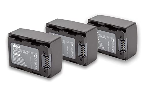 3 x Batterie VHBW 1600mAh compatibile con