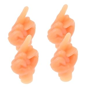 EXAOMBLE 4 Szt Nakładki Zaworów Dłoń