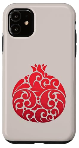 Yalda - Símbolo de Granada Persa del solsticio de Invierno iraní Carcasa para iPhone 11
