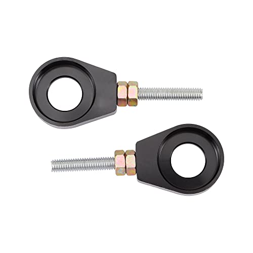 WOOSTAR 15mm Motorcycle Chain Adjuster Tensioner Replacement for 110cc 125cc Lifan YX SSR Coolster SDG Thumpstar Chinese Dirt Pit Bike Black