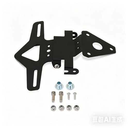Support de plaque Daytona 660 version courte pour supprimer la bavette - 6