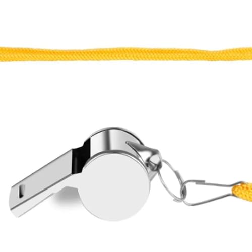 Silbatos deportivos de acero inoxidable con cordón x20 miniatura 5